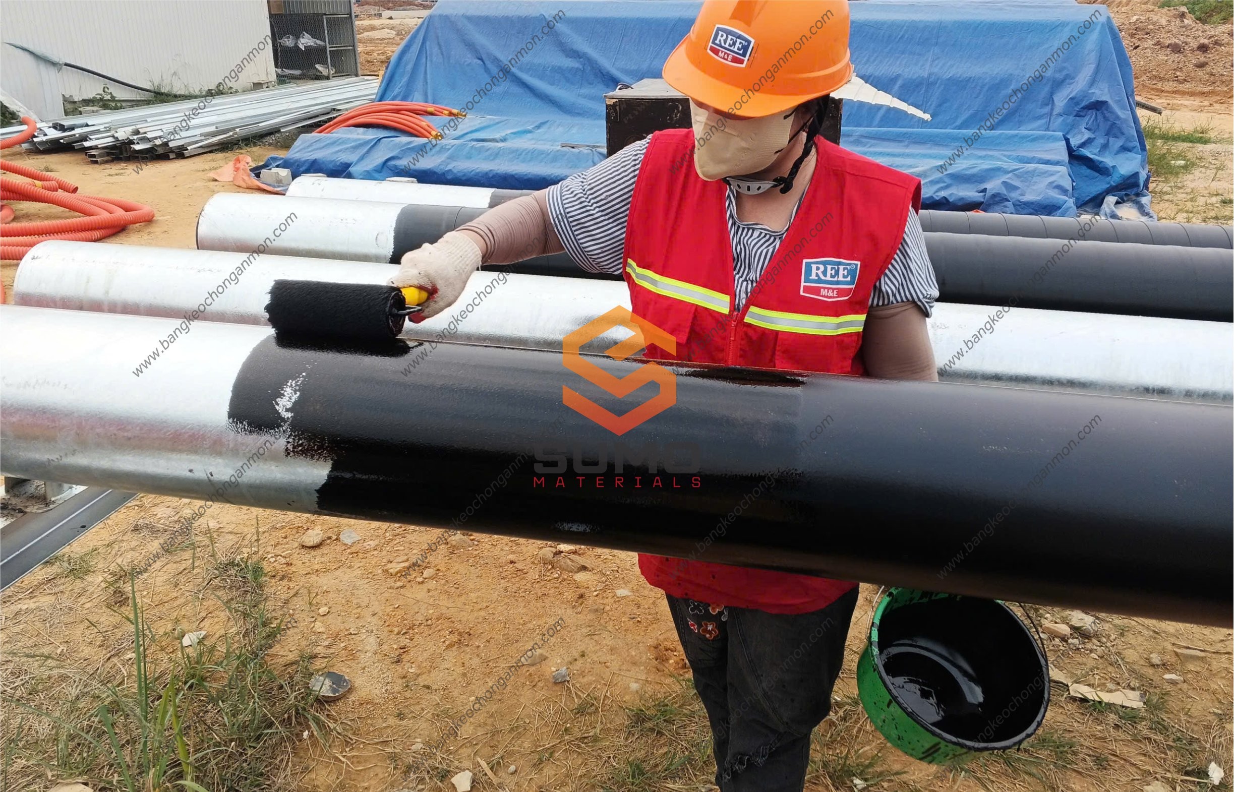 SUMO Materials cung cấp băng quấn chống ăn mòn cho dự án REGENT tại KCN Cẩm Khê, Phú Thọ